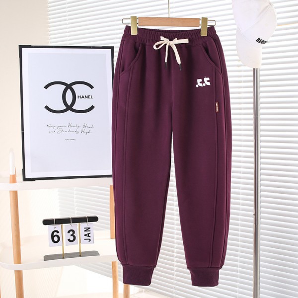 Children's Plush Pants Autumn And Winter Girls' Lo...